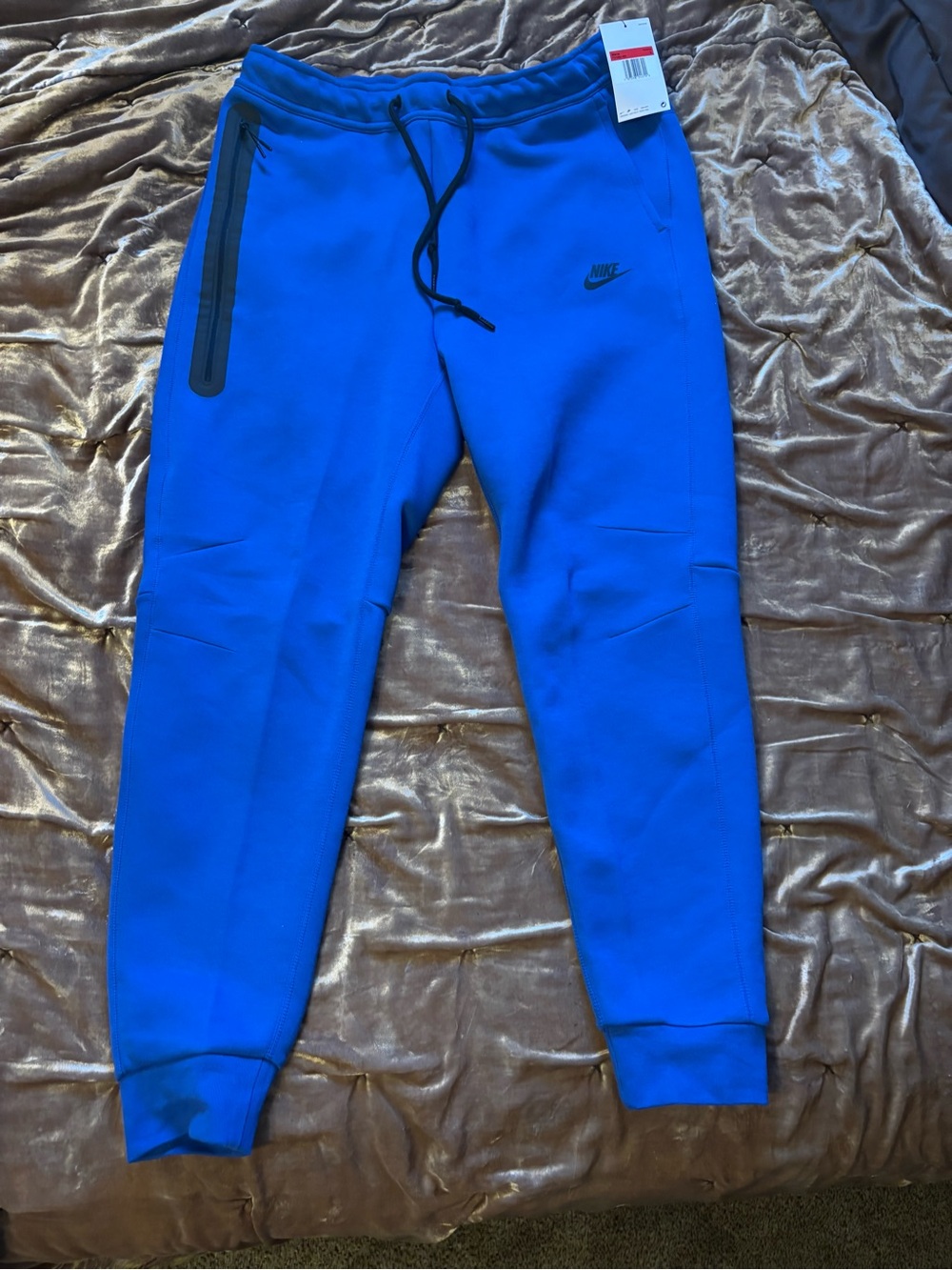 Nike men’s Blue Fleece Jogger Pants